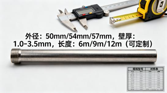 Steel Sonic Logging Pipe Specifications, Material, and Technical Requirements