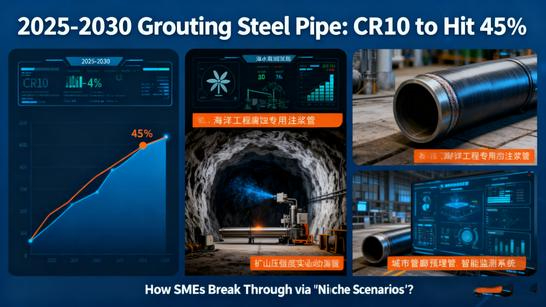 2025-2030 Grouting Steel Pipe: CR10 to Hit 45% – How SMEs Break Through via "Niche Scenarios"?