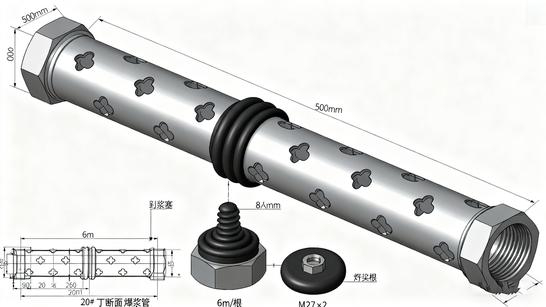 Choosing the Right Grouting Pipe for Tunnel and Foundation Stabilization